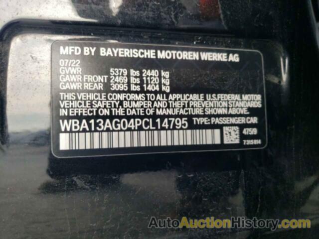 BMW 5 SERIES, WBA13AG04PCL14795