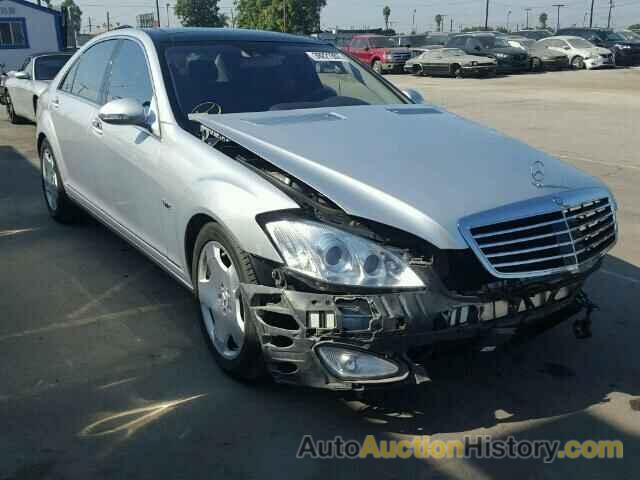 2007 MERCEDES-BENZ S 600, WDDNG76X47A108565