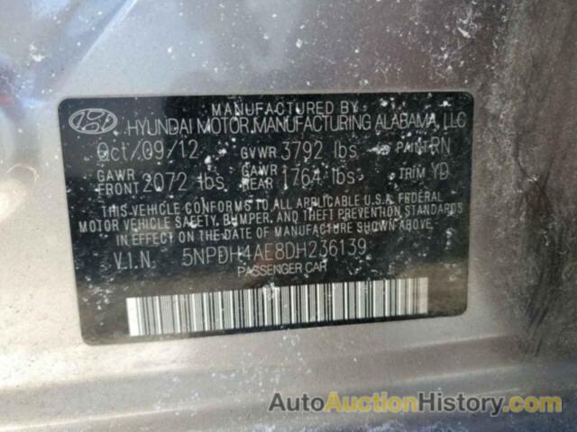 HYUNDAI ELANTRA GLS, 5NPDH4AE8DH236139