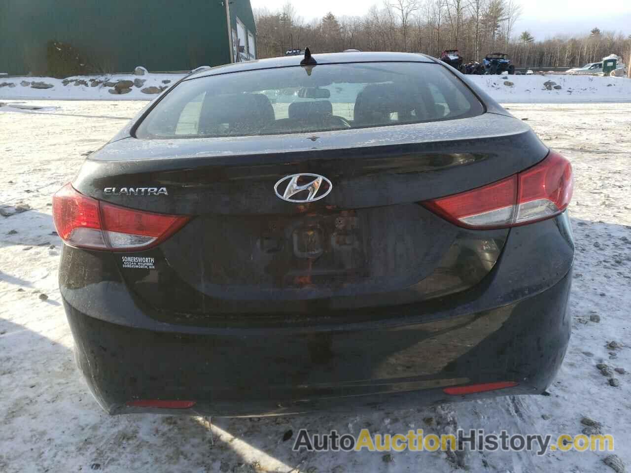 HYUNDAI ELANTRA GLS, KMHDH4AE5CU432183