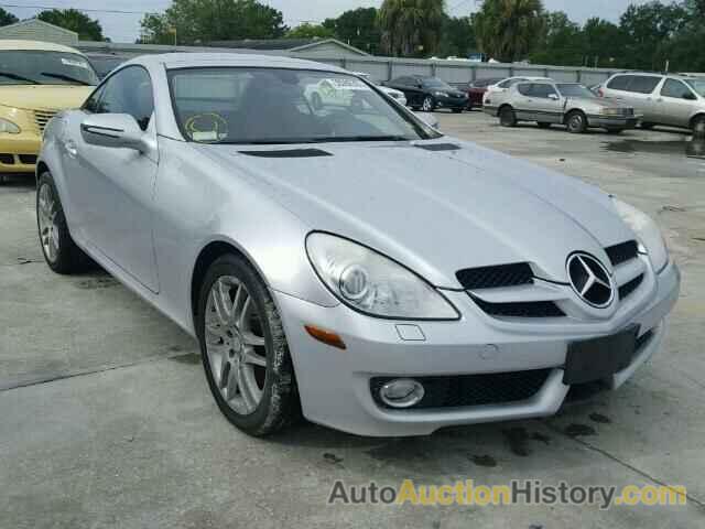 2009 MERCEDES-BENZ SLK300, WDBWK54F89F193166