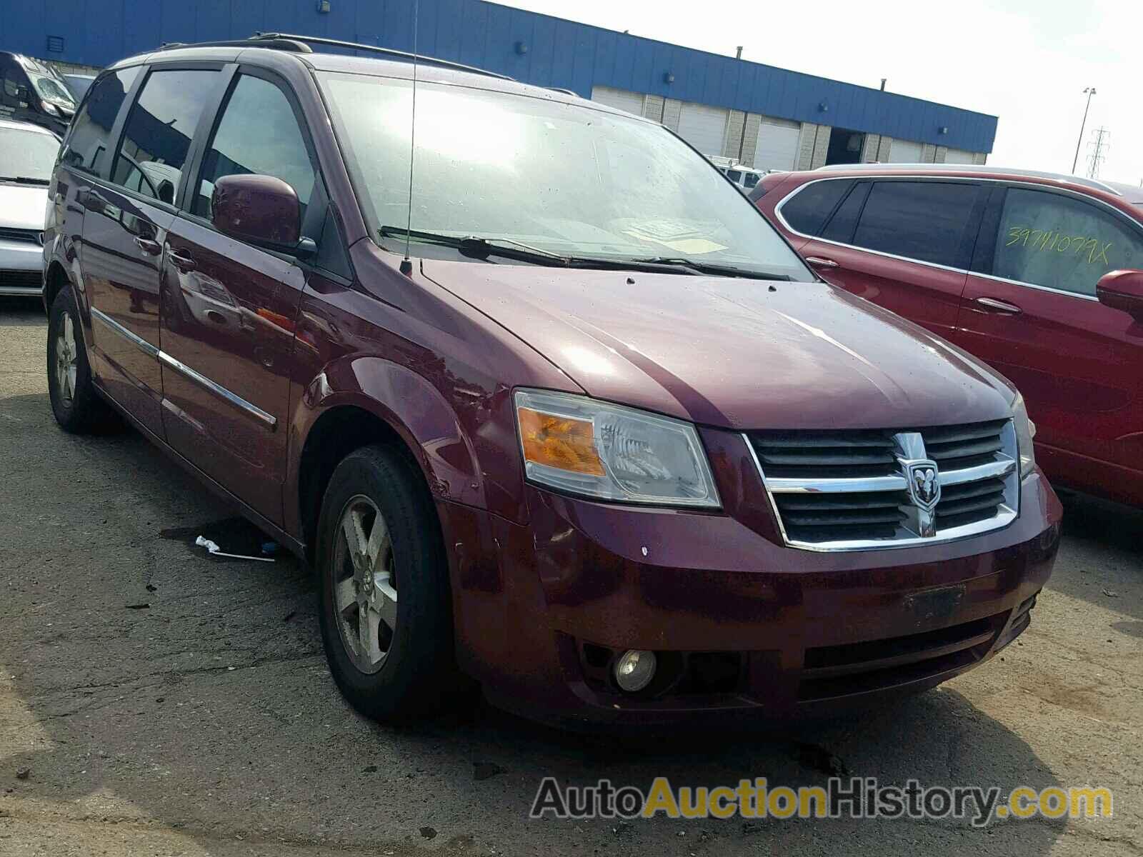 2009 DODGE GRAND CARAVAN SXT, 2D8HN54169R538923