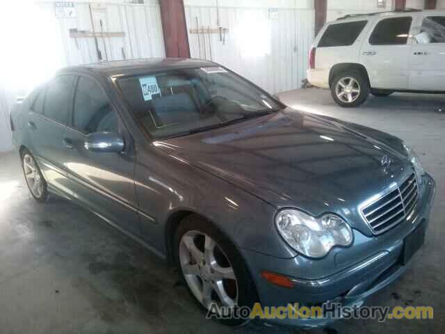 2007 MERCEDES-BENZ C230, WDBRF52H97F838734