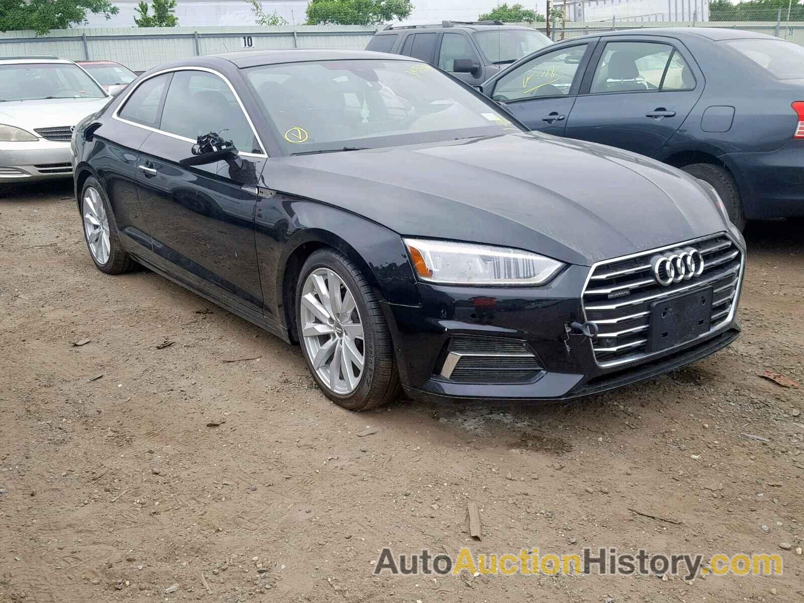 2018 AUDI A5 PREMIUM PLUS, WAUPNAF57JA114370