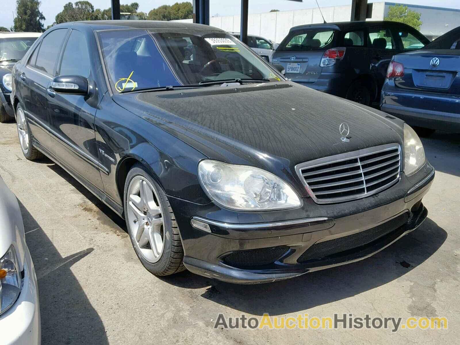 2003 MERCEDES-BENZ S 55 AMG, WDBNG74J63A333989