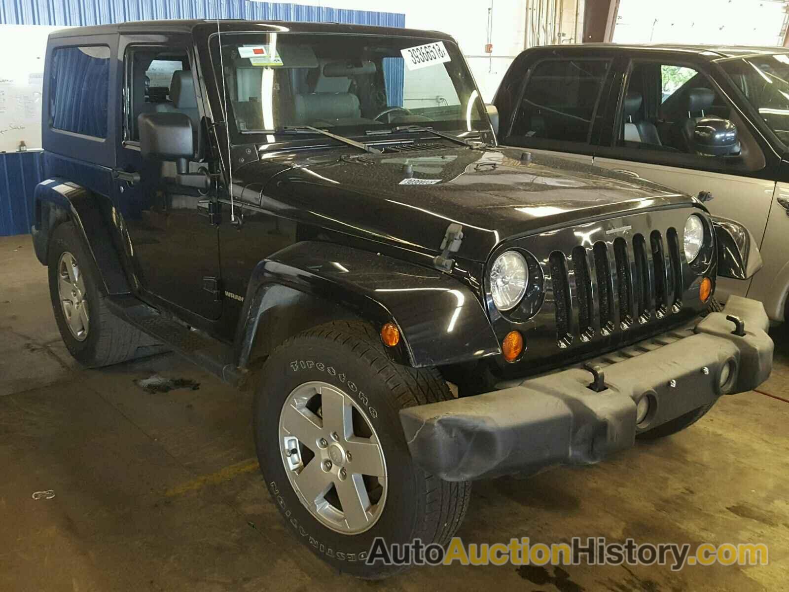 2007 JEEP WRANGLER SAHARA, 1J4FA54107L206171