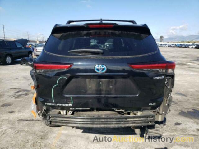 TOYOTA HIGHLANDER HYBRID XLE, 5TDHBRCH8LS505059