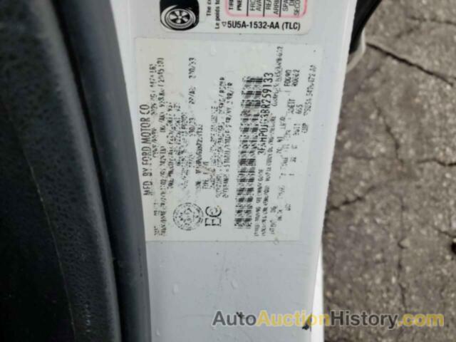 FORD FUSION SEL, 3FAHP0JG3BR259133