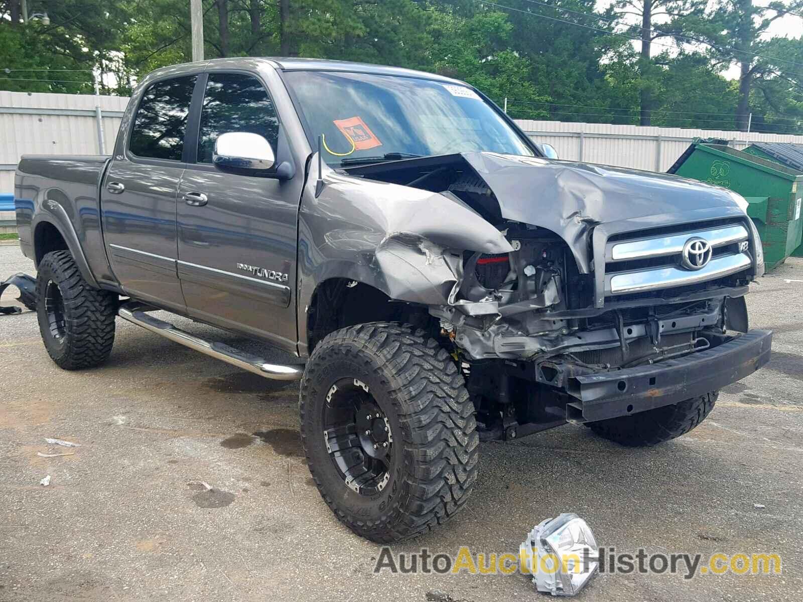 2005 TOYOTA TUNDRA DOUBLE CAB SR5, 5TBDT441X5S479530