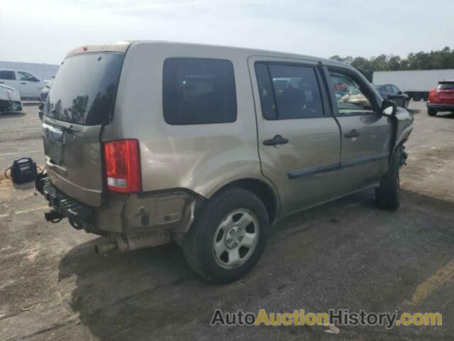 HONDA PILOT LX, 5FNYF38219B021351