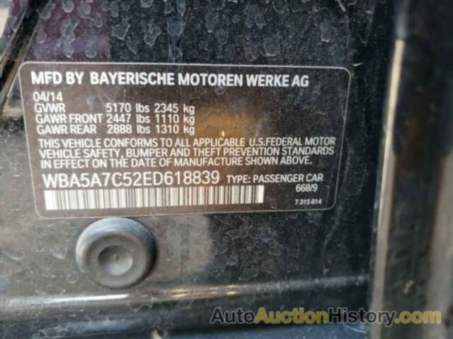 BMW 5 SERIES XI, WBA5A7C52ED618839