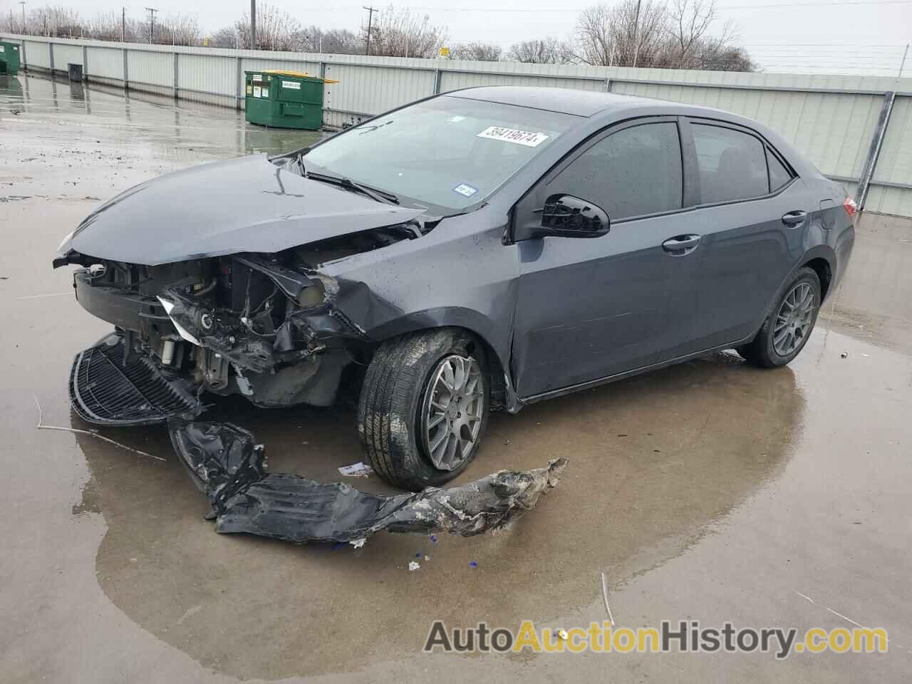 TOYOTA COROLLA L, 5YFBURHE2GP410168