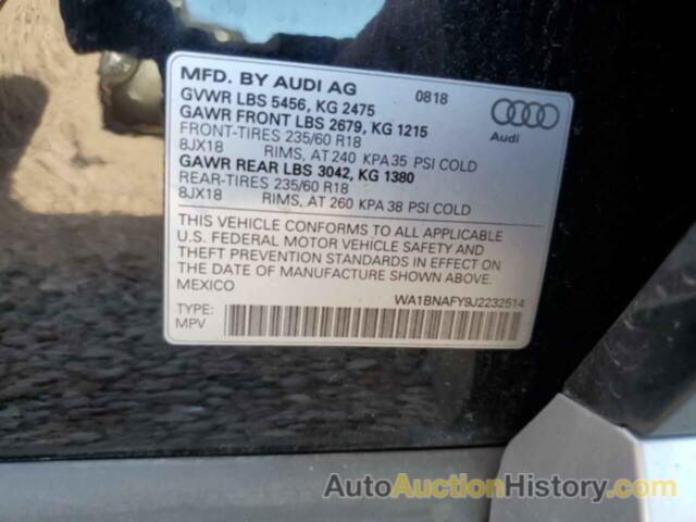 AUDI Q5 PREMIUM PLUS, WA1BNAFY9J2232514