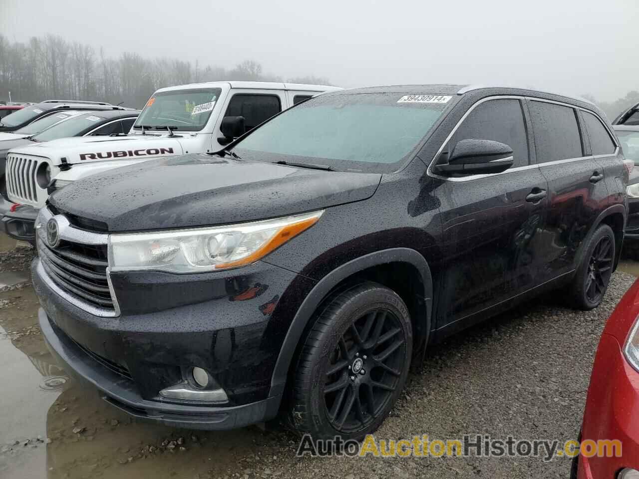 TOYOTA HIGHLANDER LIMITED, 5TDDKRFH5ES065069