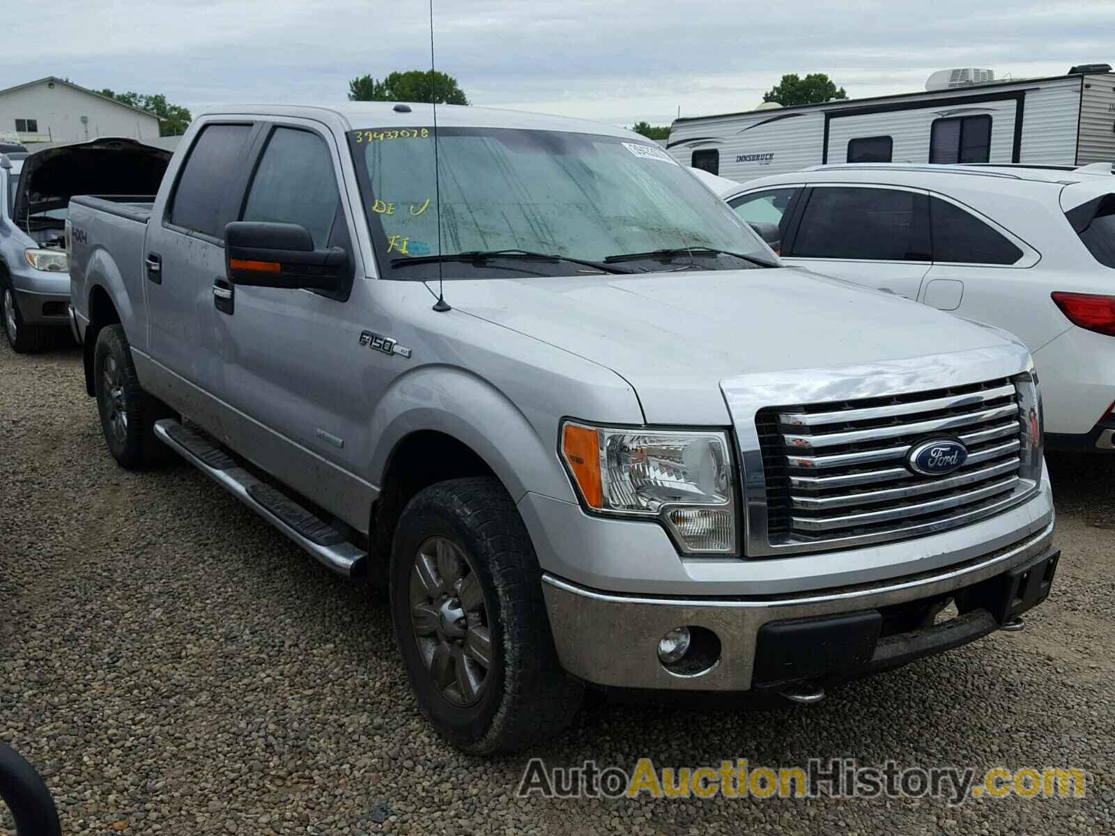 2011 FORD F150 SUPERCREW, 1FTFW1ET2BFC46484