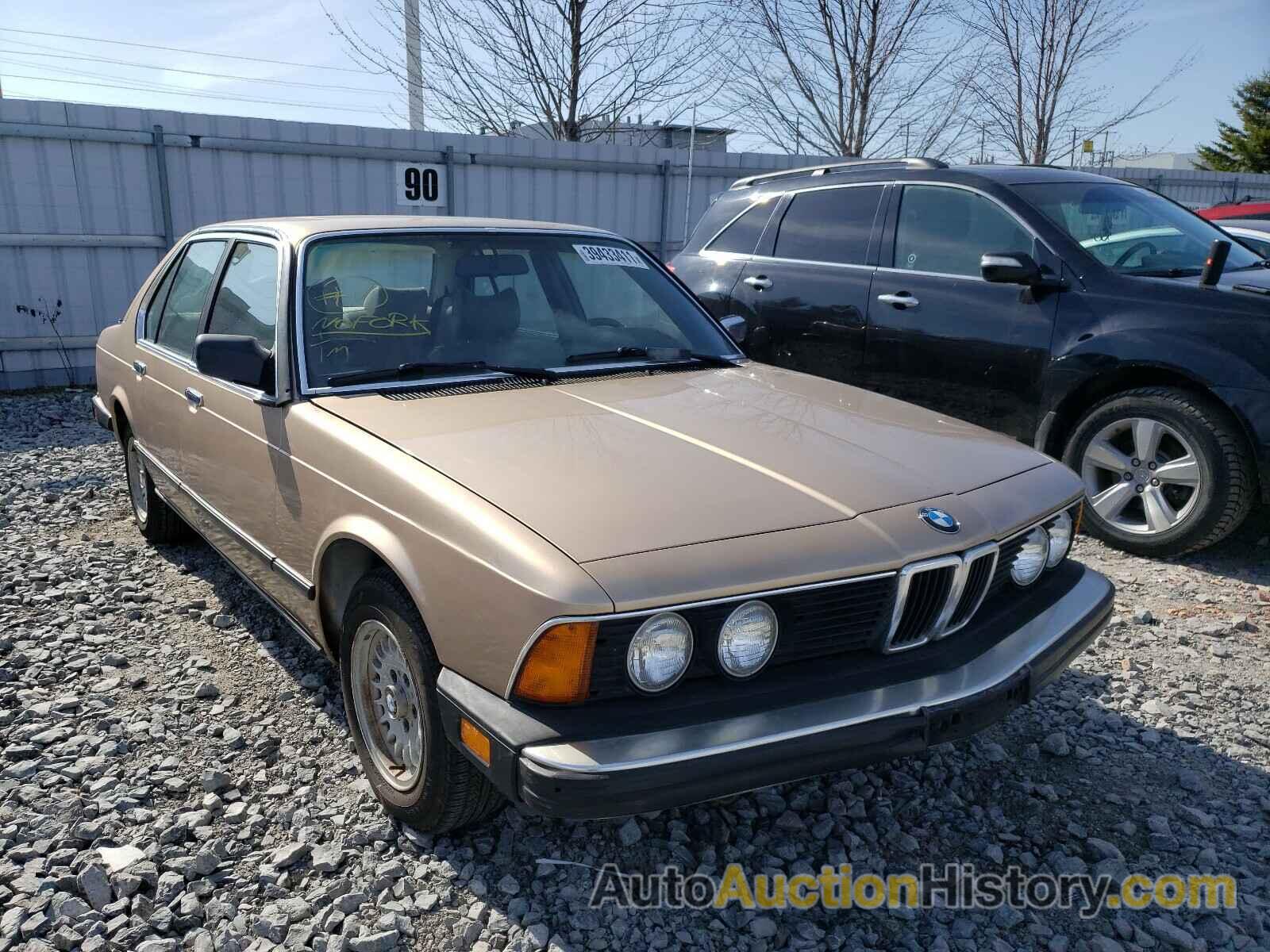 1983 BMW 7 SERIES I AUTOMATIC, WBAFF8408D7853418