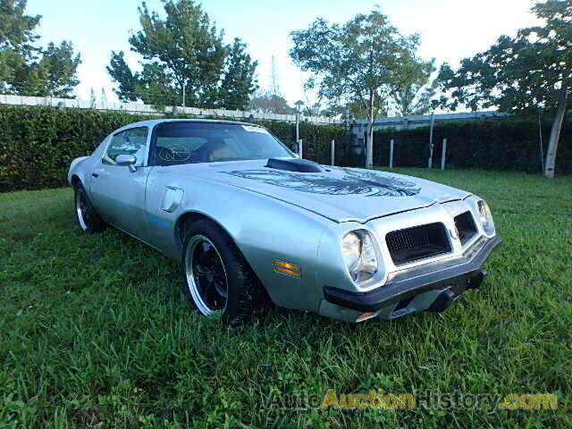 1974 PONTIAC FIREBIRD, 2S87M4N121600