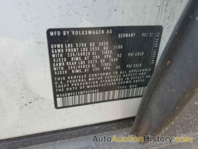 VOLKSWAGEN ID.4 FIRST FIRST EDITION, WVGDMPE23MP020888