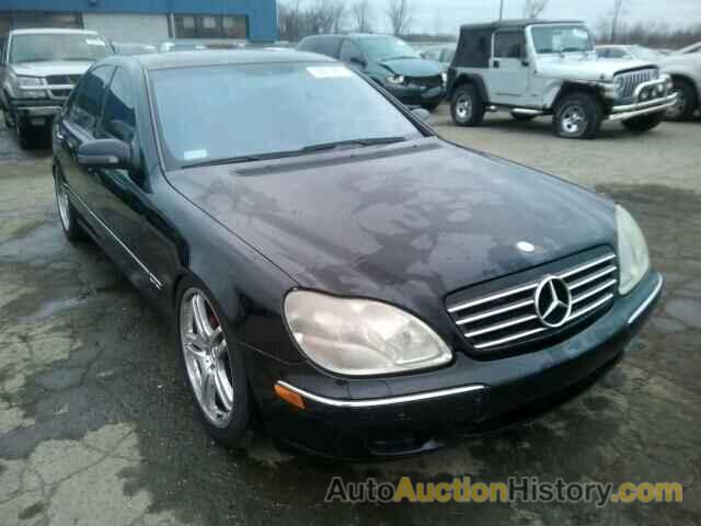 2002 MERCEDES-BENZ S600, WDBNG78J32A240128