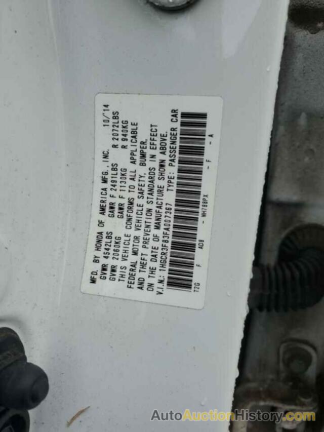 HONDA ACCORD EXL, 1HGCR3F83FA007367