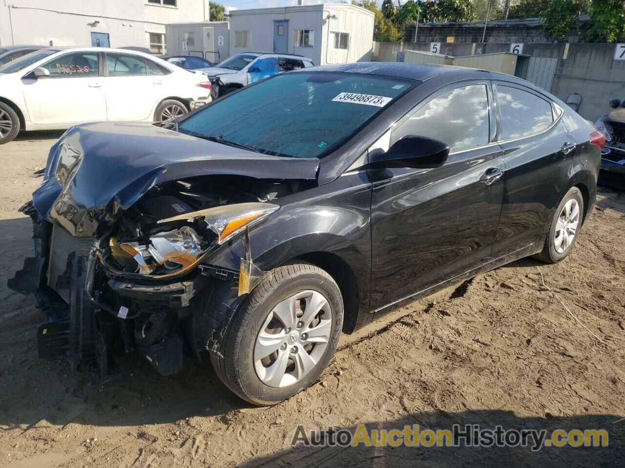 2016 HYUNDAI ELANTRA SE, KMHDH4AE3GU637040