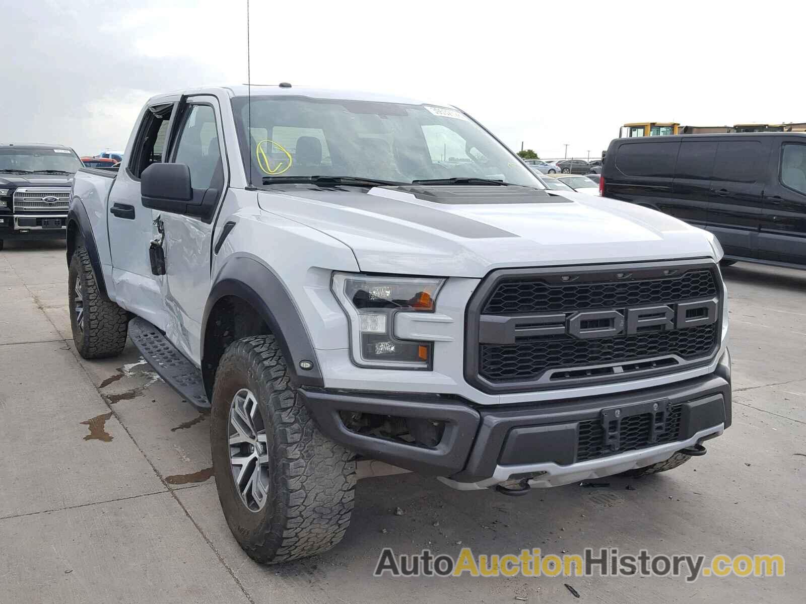 2017 FORD F150 RAPTOR, 1FTFW1RG9HFB36070