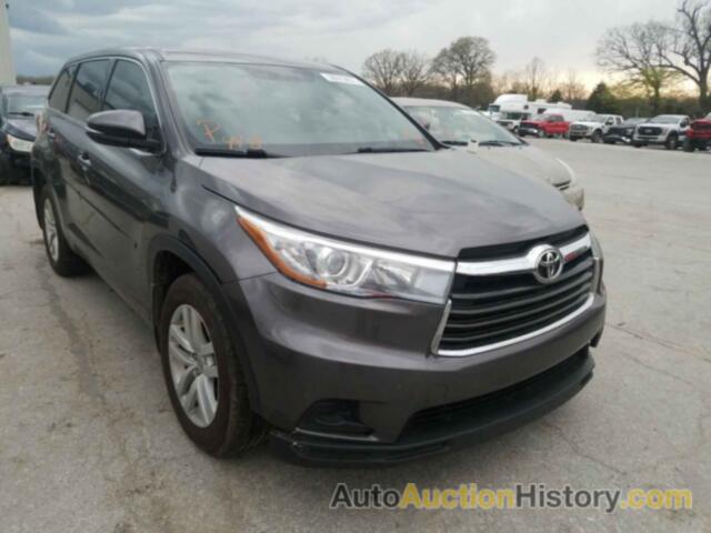 TOYOTA HIGHLANDER LE, 5TDZARFH0FS014007