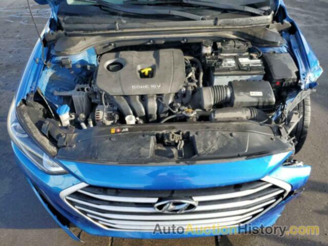 HYUNDAI ELANTRA SEL, 5NPD84LF0JH283604