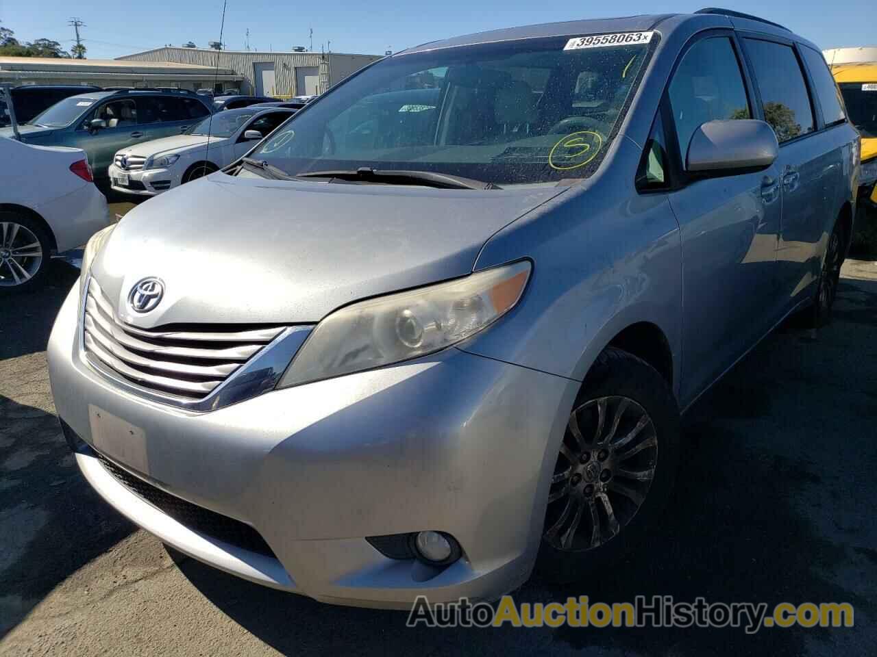 2014 TOYOTA SIENNA XLE, 5TDYK3DC7ES442832