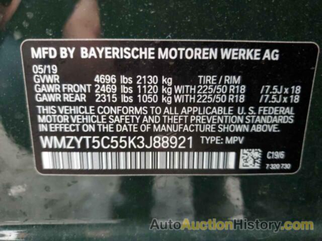 MINI COOPER S COUNTRYMAN ALL4, WMZYT5C55K3J88921