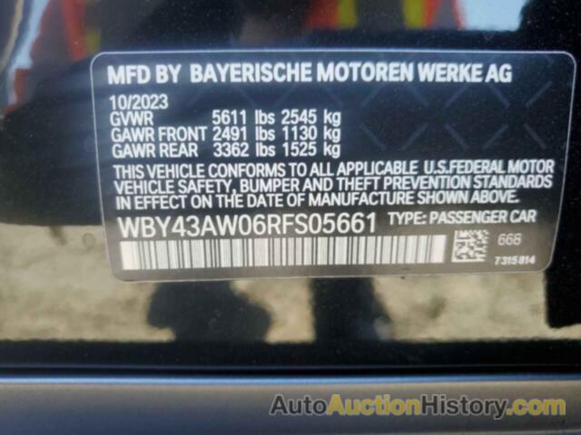 BMW I4 EDRIVE3, WBY43AW06RFS05661
