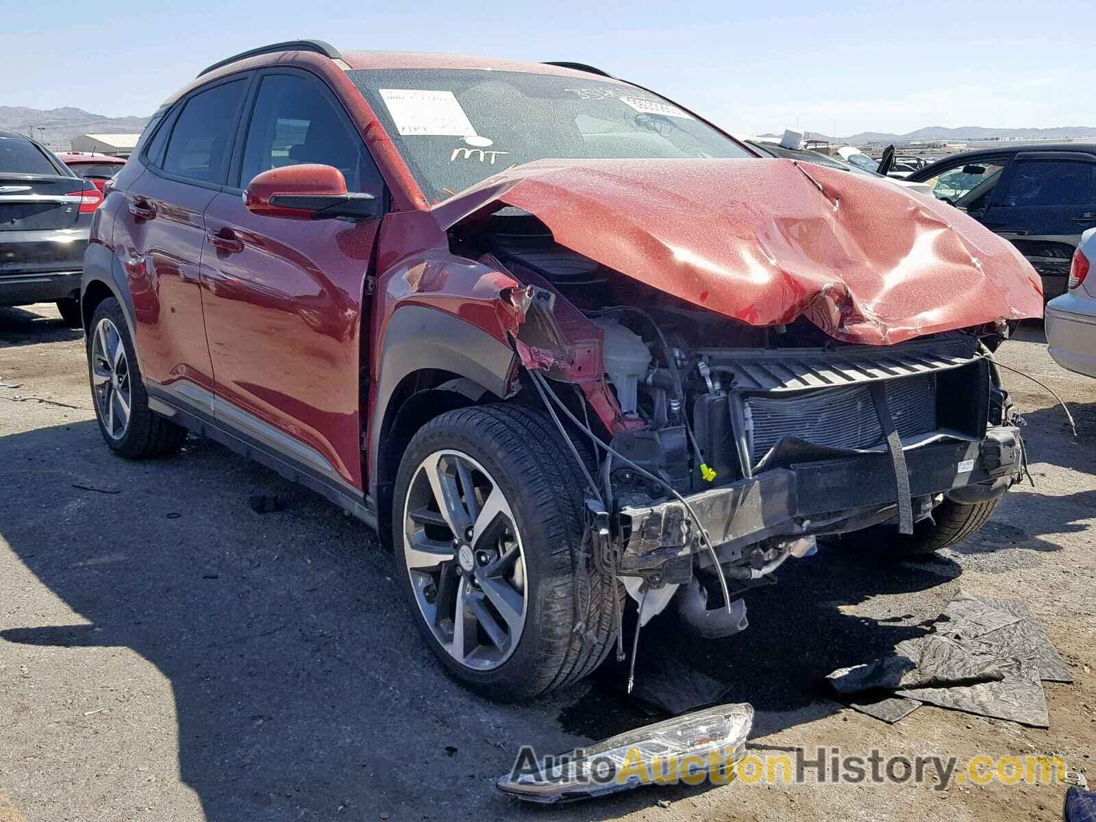 2018 HYUNDAI KONA LIMITED, KM8K33A50JU097508