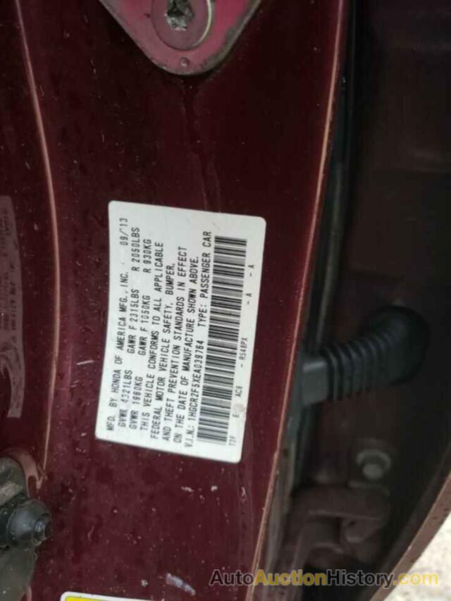 HONDA ACCORD SPORT, 1HGCR2F5XEA039764