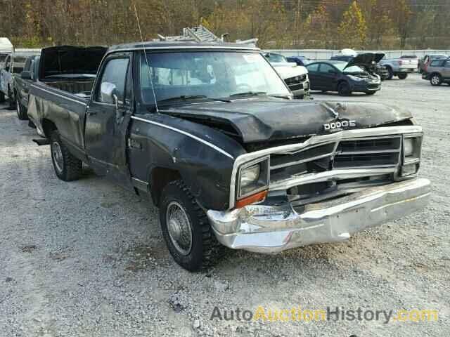 1989 DODGE D-150, 1B7HE16Y9KS165138