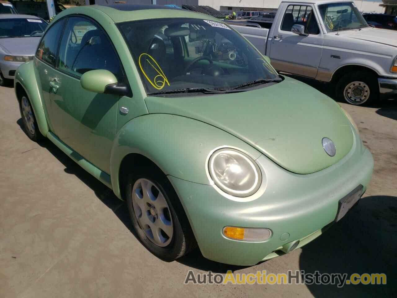 2002 VOLKSWAGEN BEETLE GLS, 3VWCK21CX2M448321