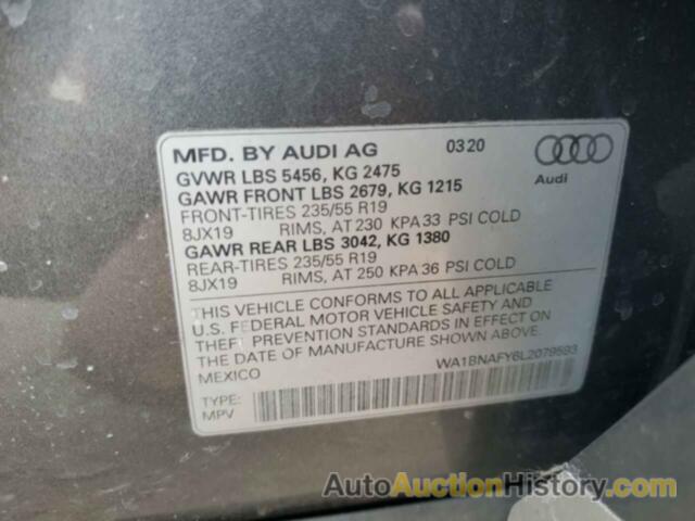 AUDI Q5 PREMIUM PLUS, WA1BNAFY6L2079593