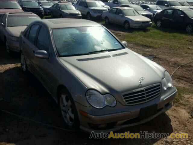 2006 MERCEDES-BENZ C GENERATION 2006 230, WDBRF52H56F766882