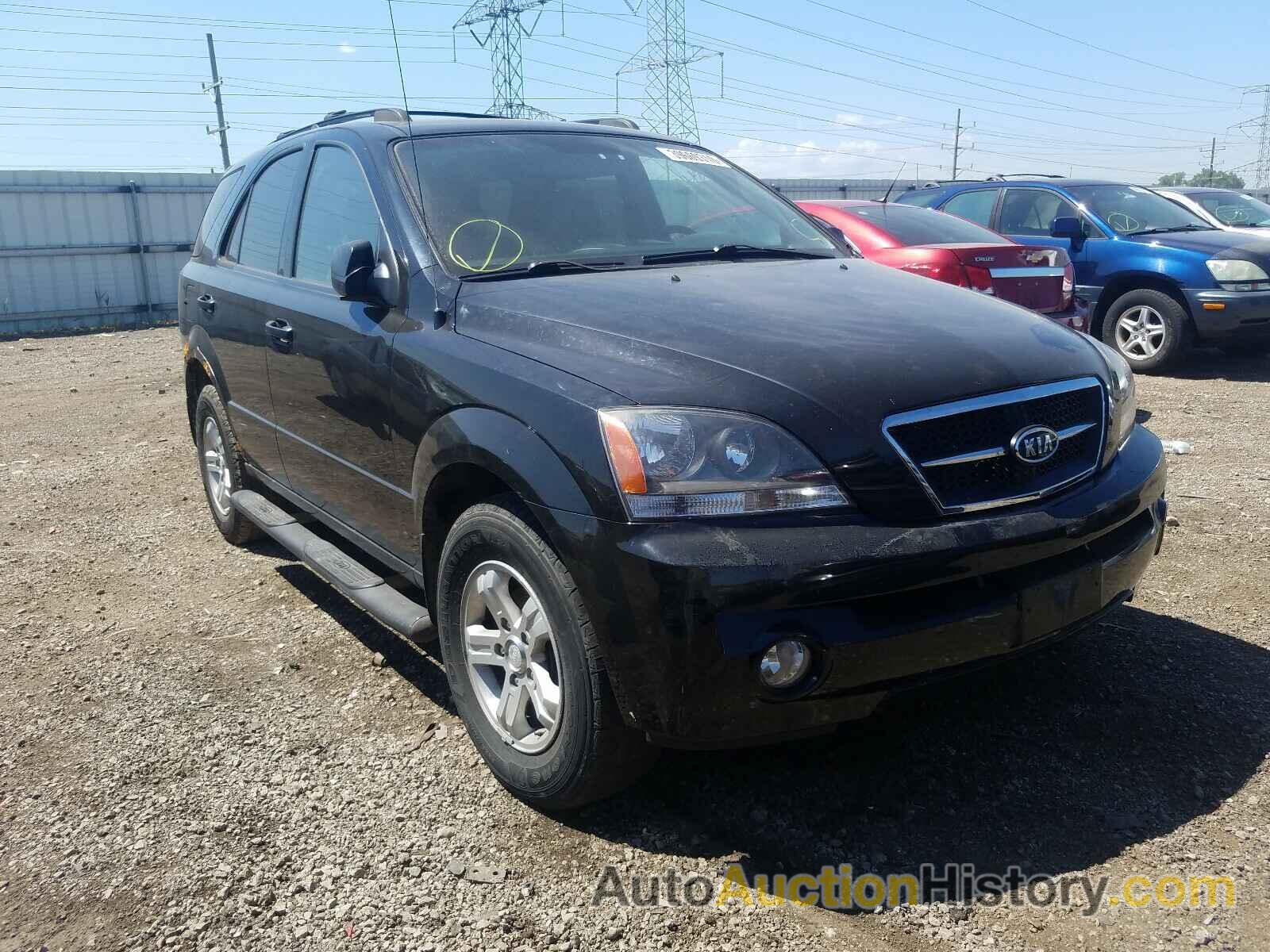 2006 KIA SORENTO EX, KNDJC733665615898