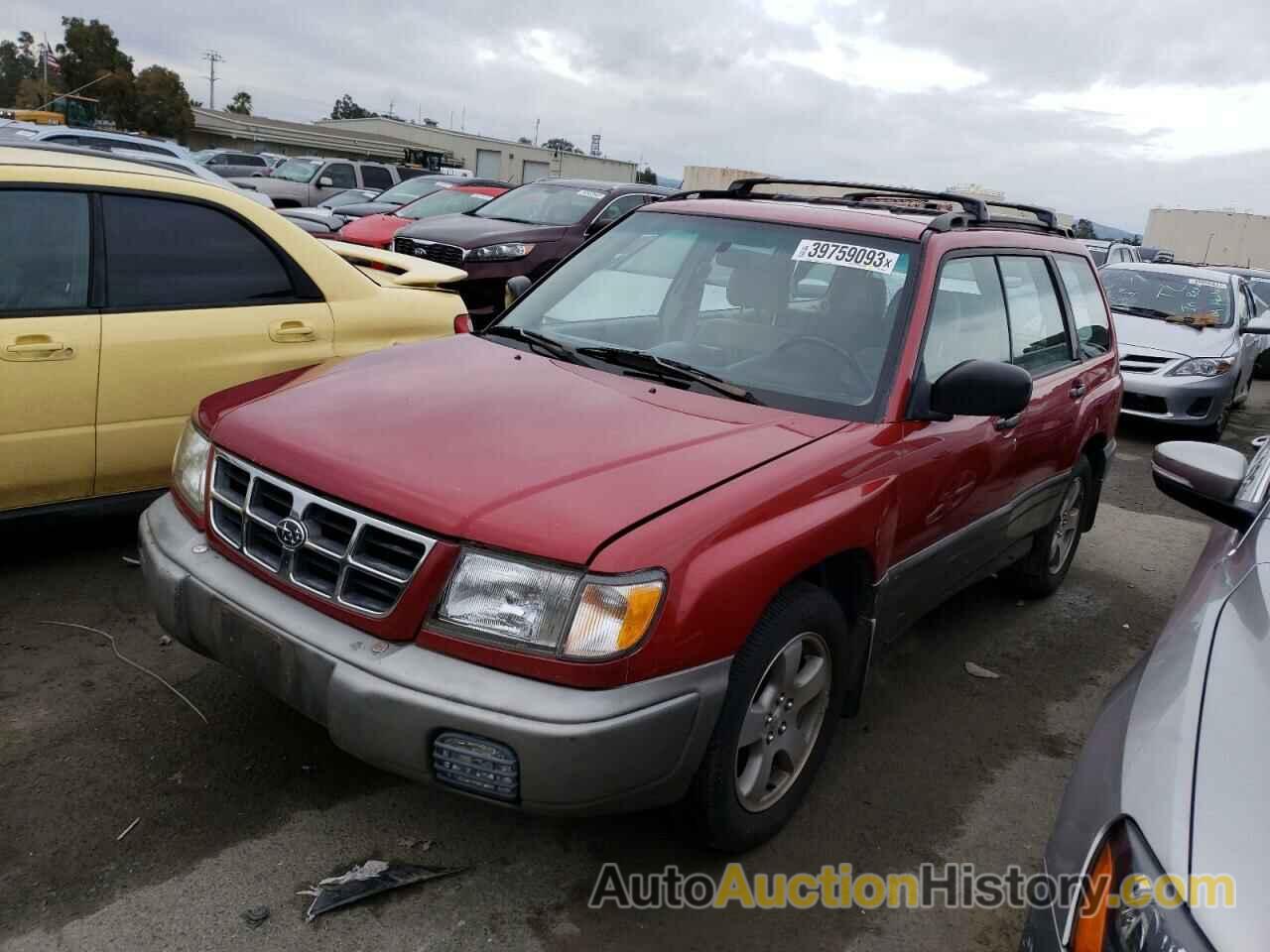 2000 SUBARU FORESTER S, JF1SF6558YH729509