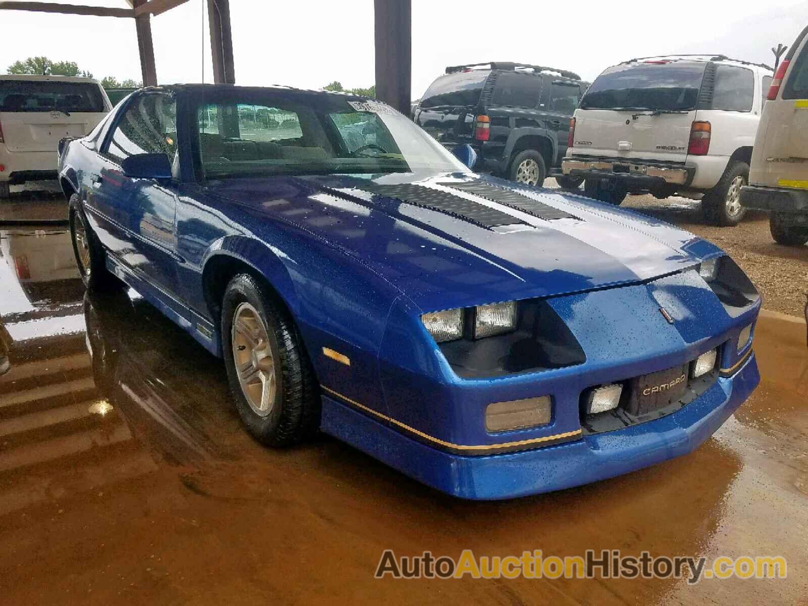 1989 CHEVROLET CAMARO, 1G1FP21F8KL169472