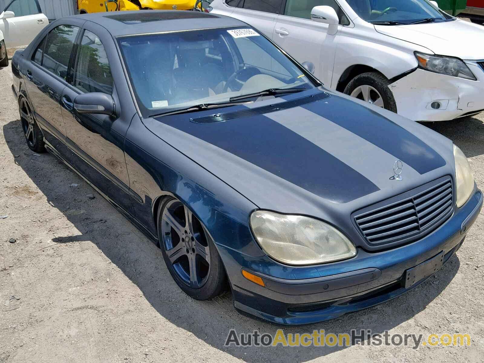 2002 MERCEDES-BENZ S 600, WDBNG78J22A290213