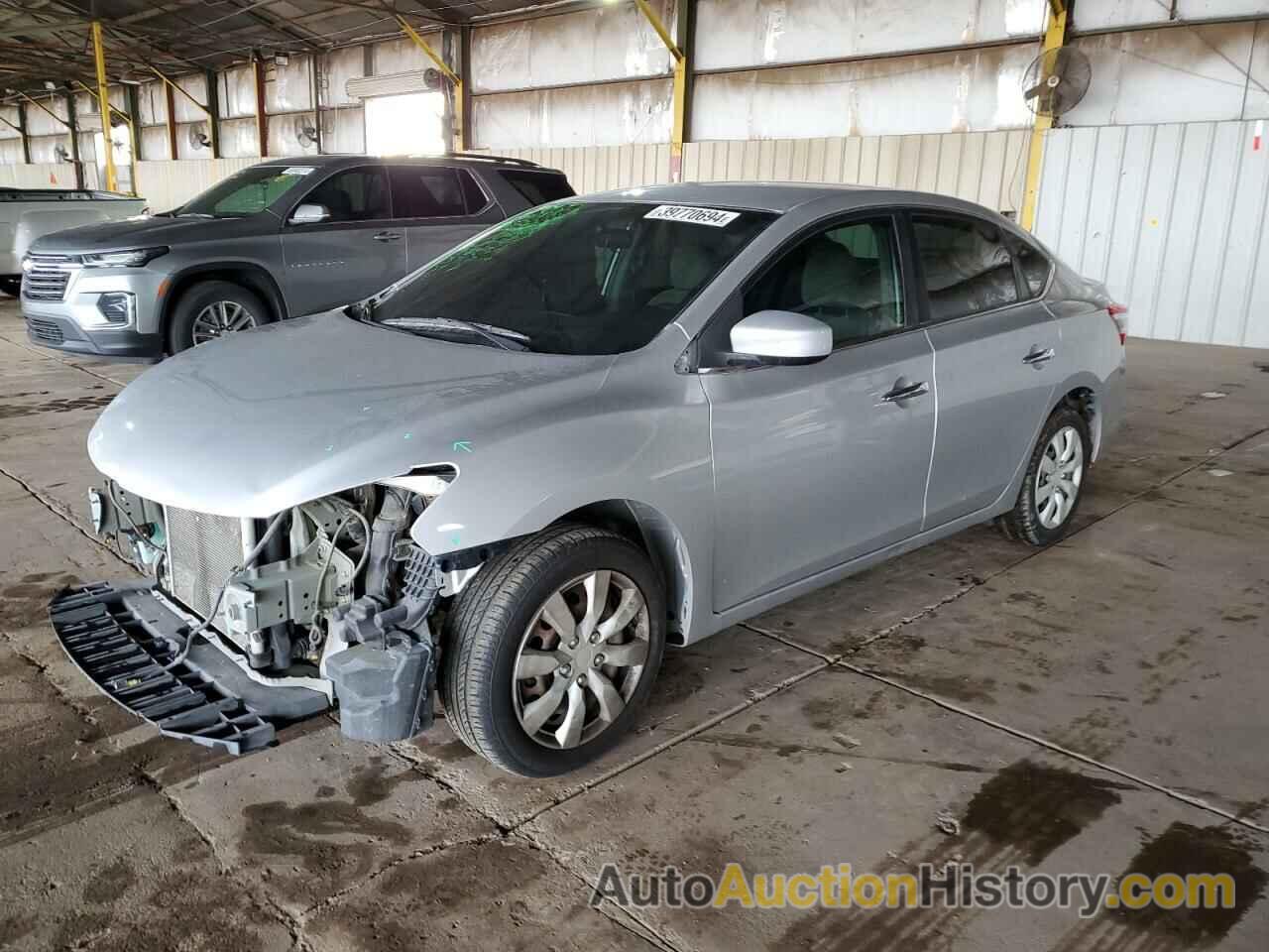 NISSAN SENTRA S, 3N1AB7AP2DL711455