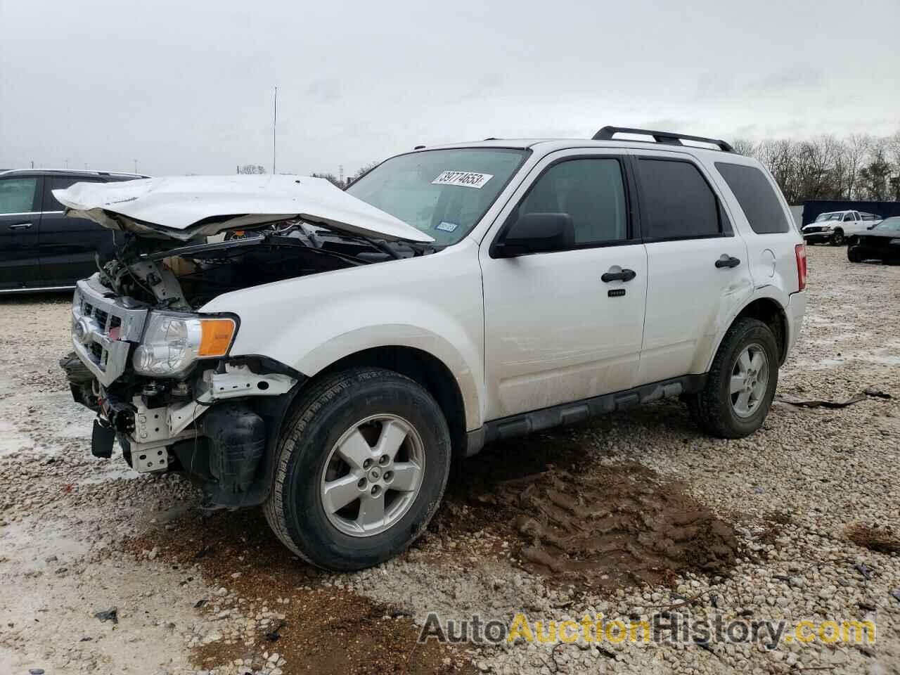 2012 FORD ESCAPE XLT, 1FMCU9D7XCKC09800