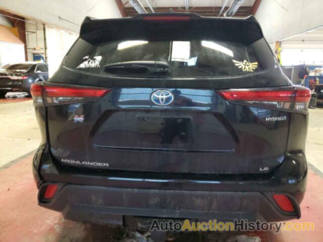 TOYOTA HIGHLANDER HYBRID LE, 5TDBBRCH9MS524050