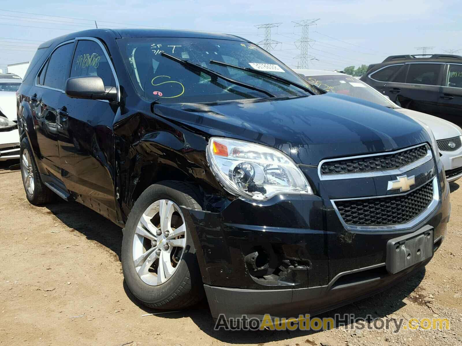 2013 CHEVROLET EQUINOX LS, 2GNALBEK3D6264612