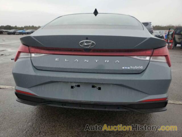 HYUNDAI ELANTRA BLUE, KMHLM4AJ3NU017015