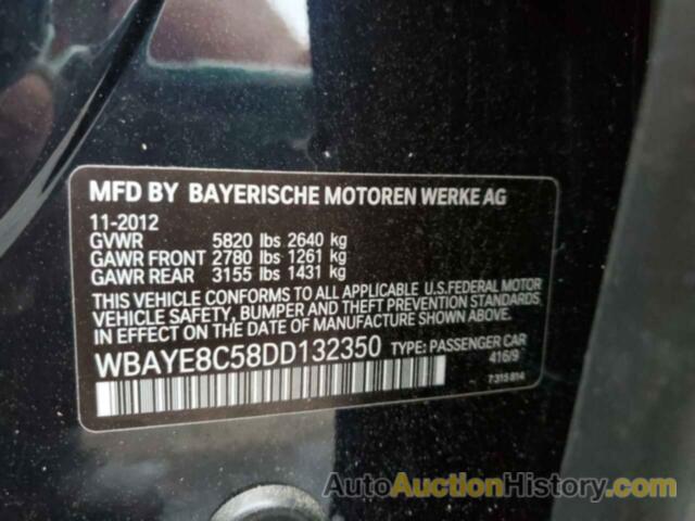 BMW 7 SERIES LI, WBAYE8C58DD132350