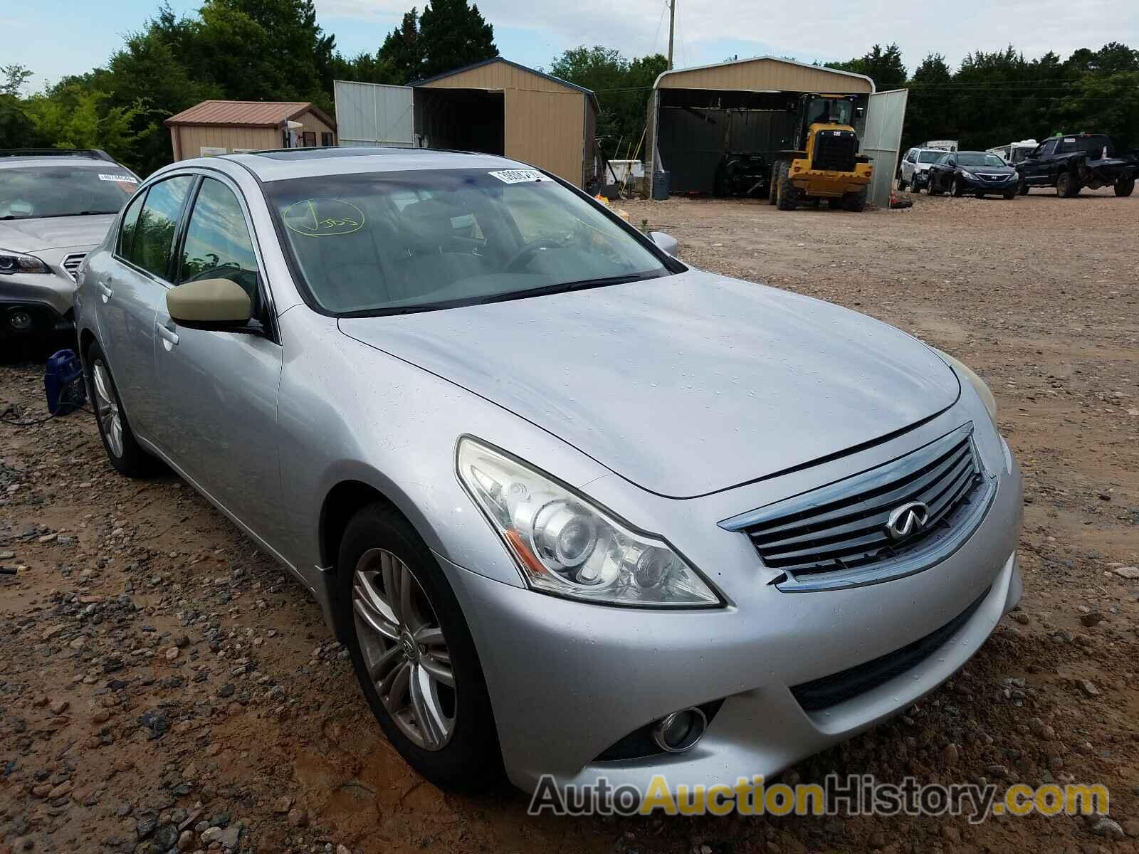 2012 INFINITI G25 BASE BASE, JN1DV6AP2CM700037