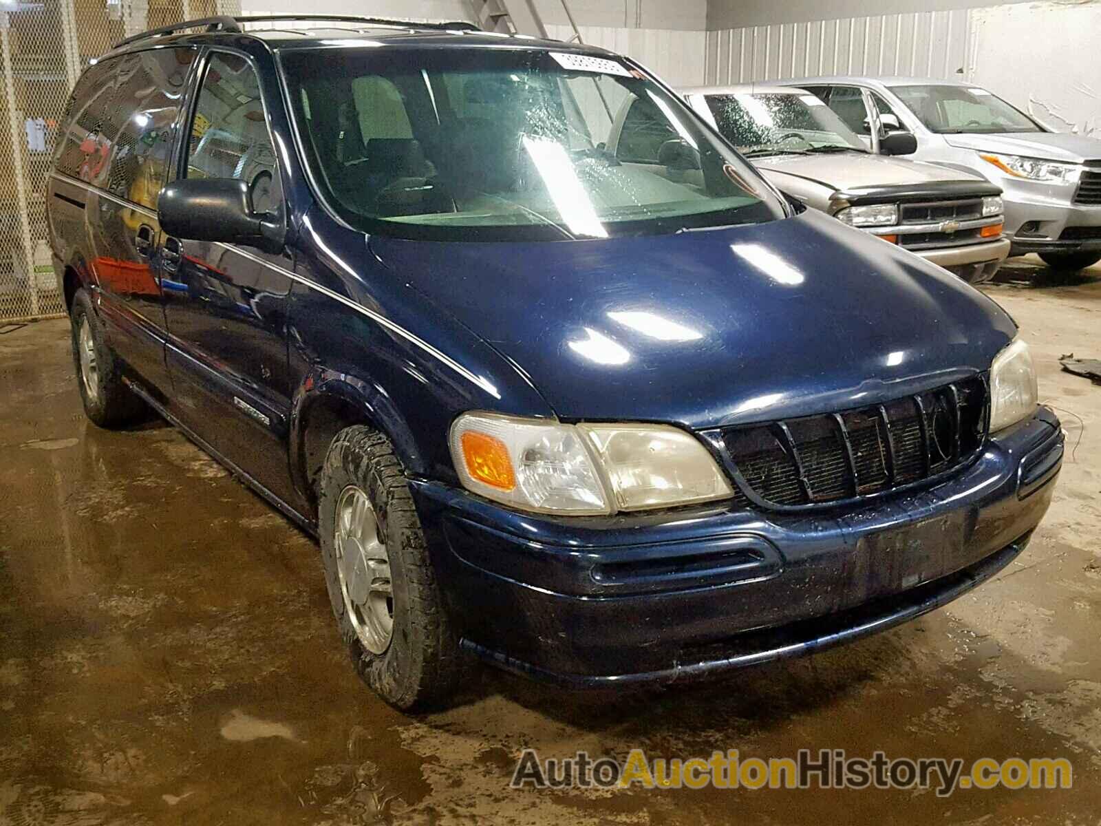 2000 CHEVROLET VENTURE LUXURY, 1GNDX13E4YD359230