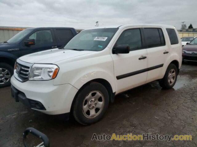 HONDA PILOT LX, 5FNYF3H23DB039200